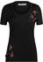 Icebreaker Women's Merino Tech Lite II Short Sleeve T-Shirt Swarming Shapes (0A56DW) Black