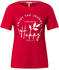 Street One T-Shirt (A318031) cherry red