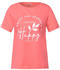 Street One T-Shirt (A318031) fruity neon coral