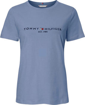 Tommy Hilfiger Essential Crew Neck Logo T-Shirt (WW0WW28681) moon blue