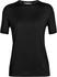 Icebreaker Women's Merino Granary Short Sleeve T-Shirt (0A56EM) black