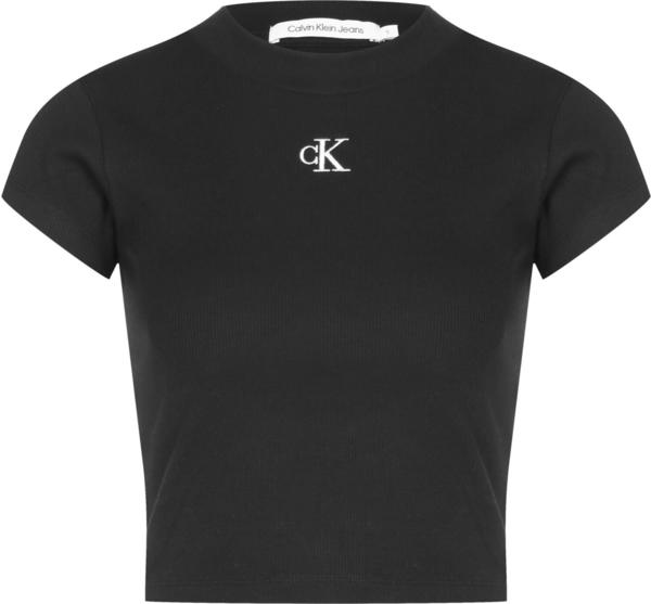 Calvin Klein Cropped T-Shirt (J20J218337) ck black