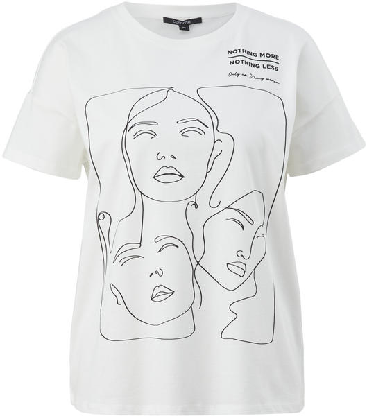Comma T-shirt (2117539) weiß