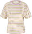 Tom Tailor Boxy Shirt (1030180) rose green multicolor stripe