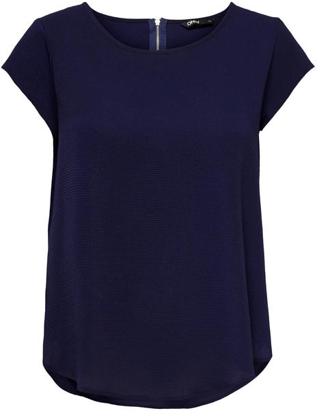Only Onlvic S/s Solid Top Noos Wvn (15142784) evening blue