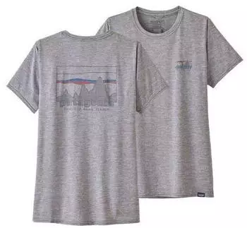 Patagonia Women's Cap Cool Daily Graphic Shirt (45250) feather grey Patagonia Women's Cap Cool Daily Graphic Shirt (45250) feather grey