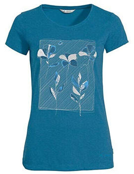 VAUDE Women's Skomer Print T-Shirt kingfisher uni