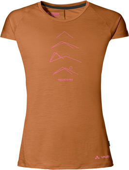 VAUDE Women's Tekoa Wool T-Shirt silt brown
