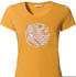 VAUDE Women's Skomer Print T-Shirt II (42626) burnt yellow