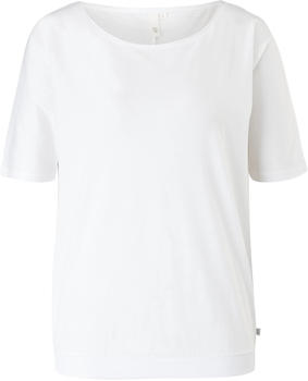 S.Oliver Jerseyshirt aus Baumwollmix (2109303.0100) weiß