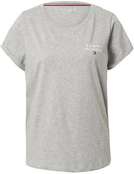 Tommy Hilfiger Cuffed Sleeve T-Shirt (UW0UW04525) light grey heather