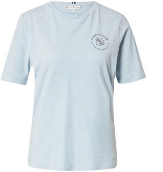 Tommy Hilfiger Reg Nyc Roundall Short Sleeve Crew Neck T-shirt blue (WW0WW37565-DV6)