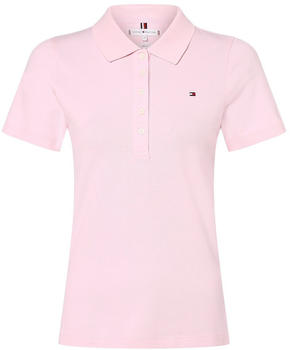 Tommy Hilfiger 1985 Slim Pique Short Sleeve Polo (WW0WW37823) pink