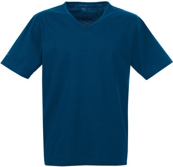 Trigema V-Shirt aus Biobaumwolle (39203) C2C Damen saphir