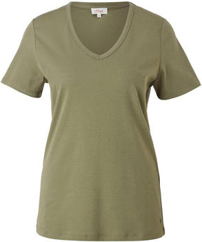 S.Oliver T-Shirt aus Baumwolle (04.899.32.6898) grün
