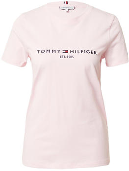 Tommy Hilfiger Essential Crew Neck Logo T-Shirt (WW0WW28681) pastel pink
