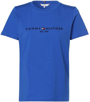 Tommy Hilfiger Essential Crew Neck Logo T-Shirt (WW0WW28681) electric blue