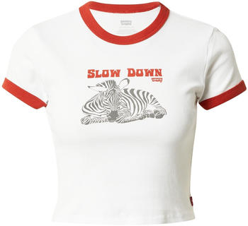 Levi's Graphic Ringer Mini T-Shirt white (A3523-0017)