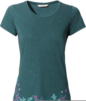 VAUDE Women's Skomer Print T-Shirt II mallard green