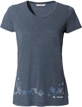 VAUDE Women's Skomer Print T-Shirt II (42626) dark sea/dark sea