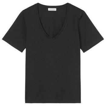 Marc O'Polo V-Neck-T-Shirt regular black (B01207251331)