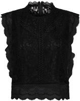 ONLY Spitzenshirt "ONLKARO &ndash; Spitzentop mit Stehkragen f&uuml;r elegante Looks" regular