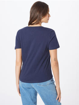 Tommy Hilfiger Slim Soft Short Sleeve V-Neck T-shirt purple (DW0DW14617-C87)