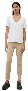 Marc O'Polo V-Neck-T-Shirt regular white (B01207251331)