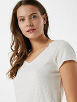 Marc O'Polo DENIM 5000006280, Marc O'Polo DENIM Damen T-Shirt Regular Fit L weiss