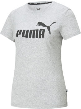 Puma ESS Logo Tee Women light gray heather