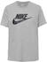 Nike Essential Icon Futura T-Shirt Damen (DX7906) dark grey heather