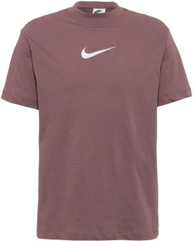 Nike NSW Boyfriend T-Shirt Damen (FD1129) plum eclipse/white