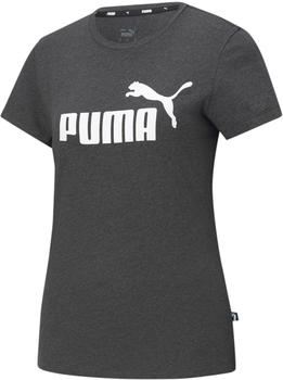 Puma ESS Logo Tee Women dark gray heather