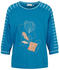 Tom Tailor 3/4 Arm Shirt mit Print (1032718) blau