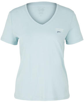 Tom Tailor T-Shirt mit Struktur (1030485) grün