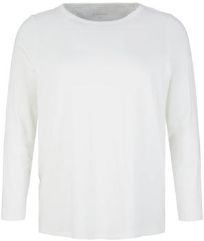 Tom Tailor Plus - Basic Langarmshirt (1035927) weiß