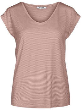 Pieces Billo Lurex Stripes Short Sleeve T-Shirt (17078572) rosa