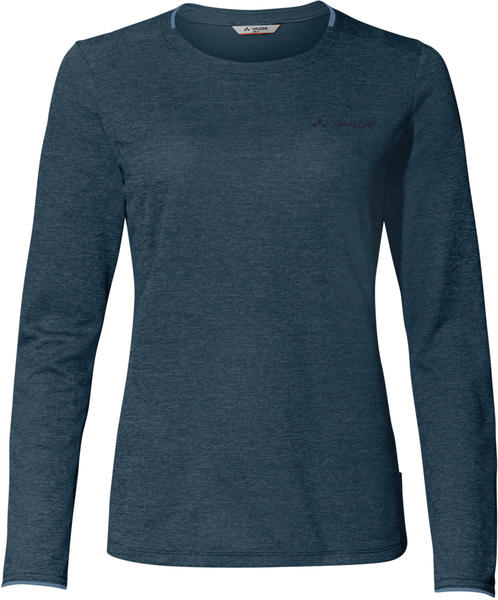 VAUDE Women's Essential LS T-Shirt dark sea uni