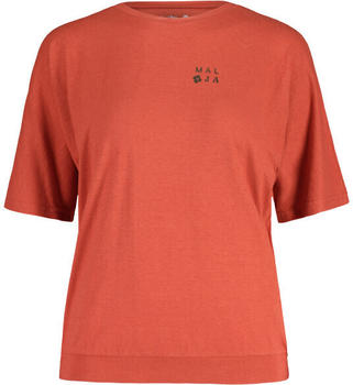 Maloja Women's T-Shirt (35425-1) red rosehip
