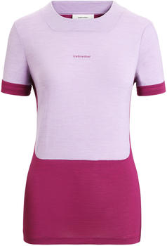 Icebreaker Women's ZoneKnit Merino Short Sleeve T-Shirt (0A56OU) purple gaze/go berry