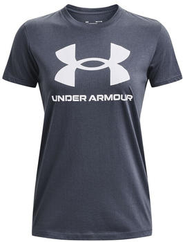 Under Armour T-Shirt (1356305) downpour grey/white