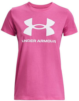 Under Armour T-Shirt (1356305) pink edge/white