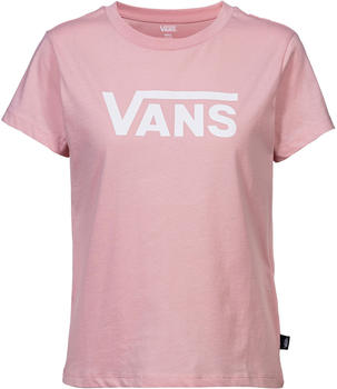Vans Drop V T-Shirt Damen (VN0A5HNMBEB1) silver pink