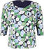 Tom Tailor Gemustertes 3/4 Arm T-Shirt (1035930-31572) green flower design