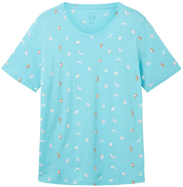 Tom Tailor Plus - T-Shirt mit Print (1037308-31883) turquoise abstract dot print