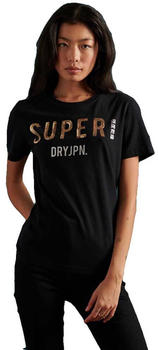 Superdry Super Japain Sequin T-Shirt (W1010249A) black