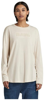 G-Star Lash Fem Graphic T-Shirt (D22036-4107) beige/white