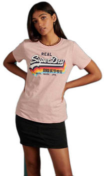 Superdry Vintage Logo T-Shirt (W1010255A) pink
