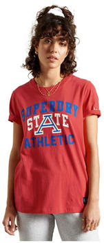 Superdry Collegiate Athletic T-Shirt (W1010422A) red