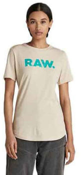 G-Star Raw Slim T-Shirt (D21226-4107) brown rice
